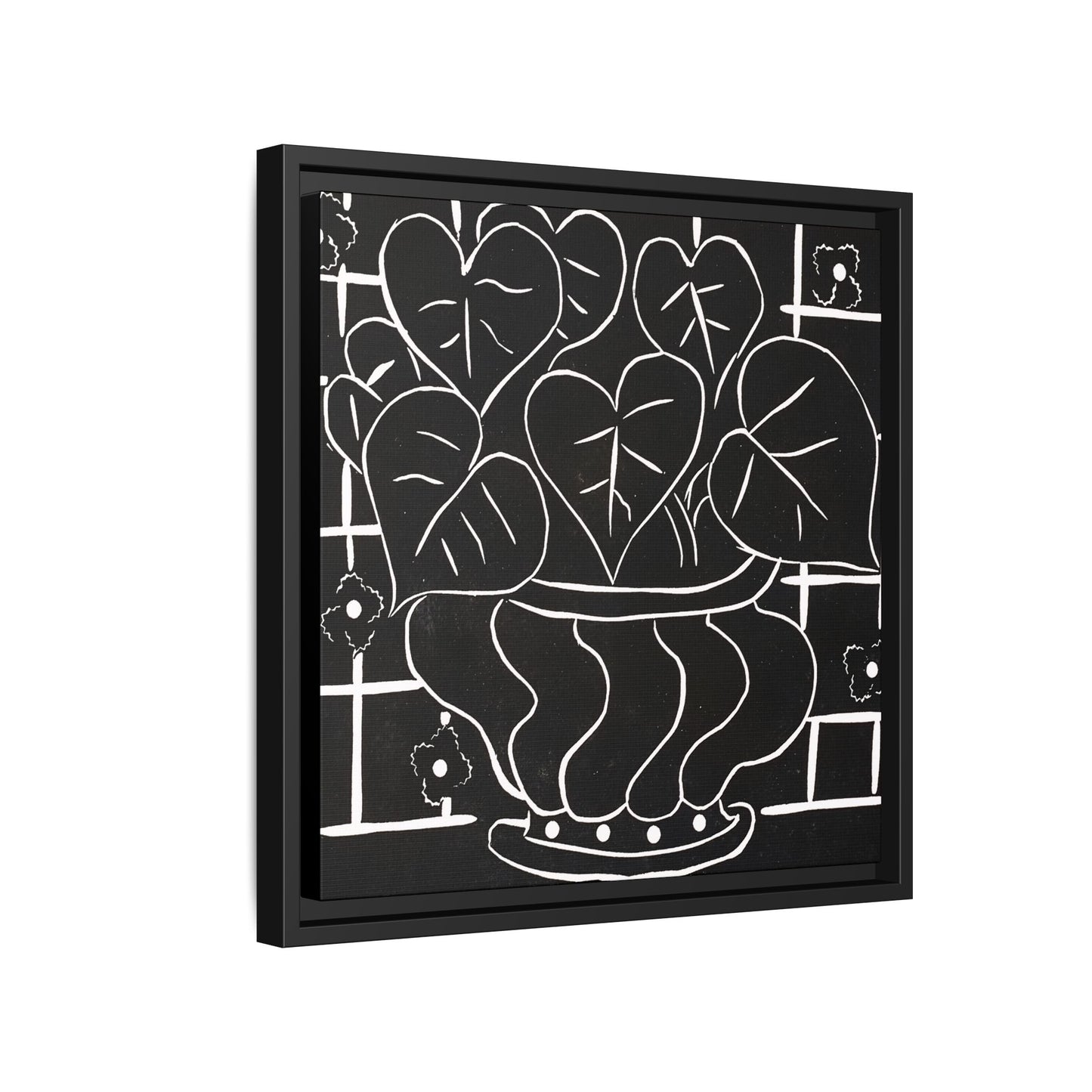 Corbeille de bégonias I (1938) by Henri Matisse / Toile encadrée sur caisse américaine