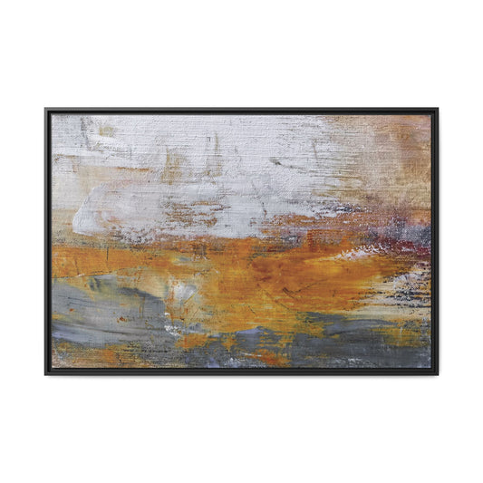 Tableau Naturel Ushuaïa "Série Sign Collections" / Toile encadrée sur caisse américaine