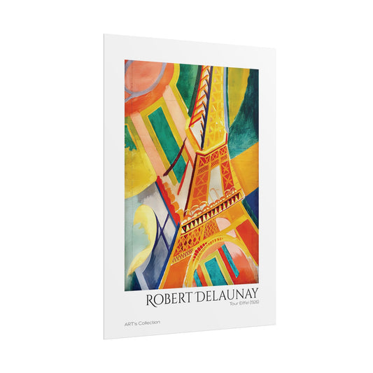 Tour Eiffel (1926) by Robert Delaunay / Affiche imprimée - Série ART's Collection
