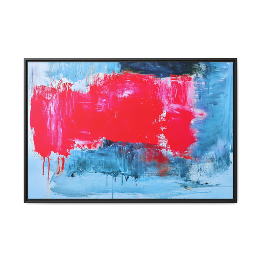 Tableau Beaux Arts Dark Cloud "Série Sign Collections" / Toile encadrée sur caisse américaine