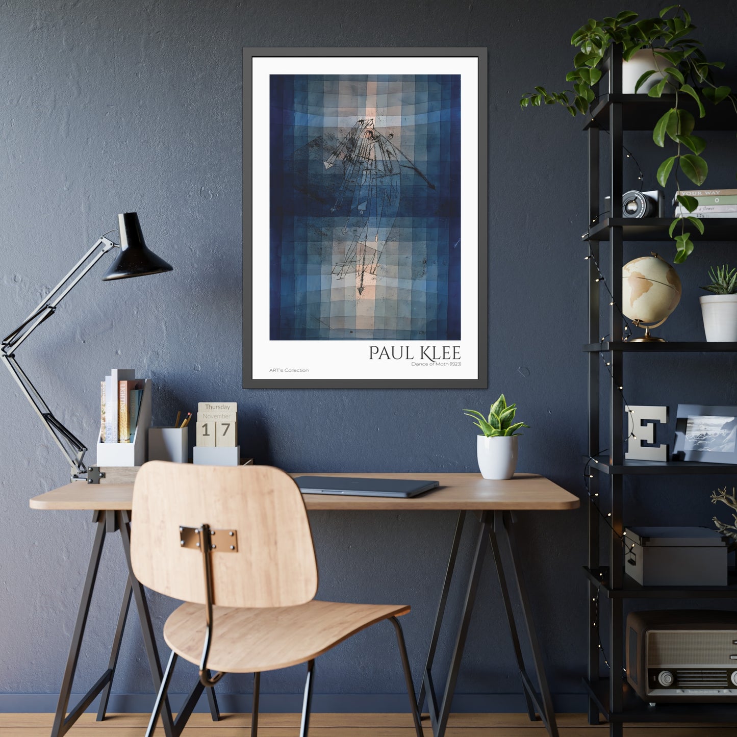 Dance of Moth (1923) by Paul Klee / Affiche Encadrée série ART's Collection