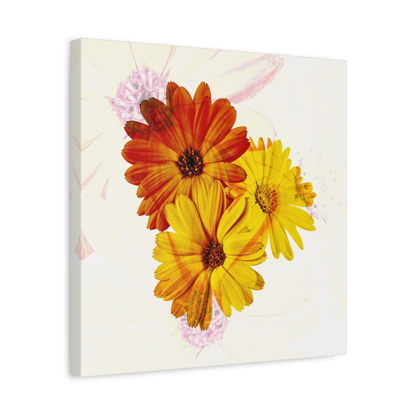 Collection Signature "FLORAL Numéro 13" sur Toile Fine Art sur Toile / Epaisseur 3,2cm - 1'25 po