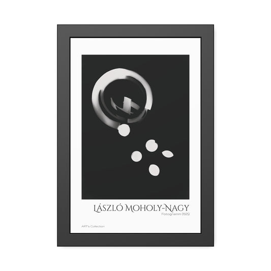 Fotogramm (1925) by László Moholy-Nagy / Affiche Encadrée série ART's Collection