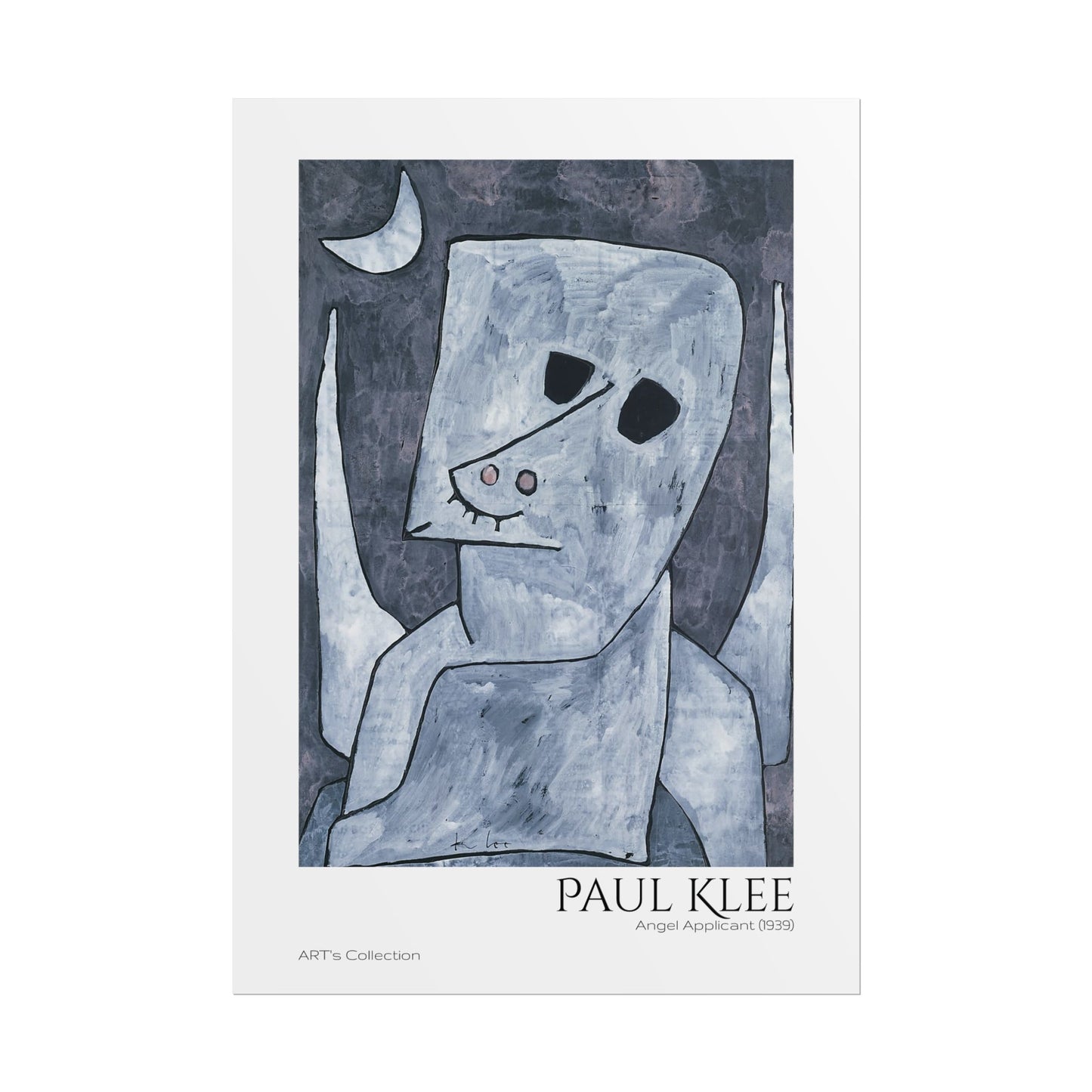Angel Applicant (1939) by Paul Klee / Affiche imprimée - Série ART's Collection