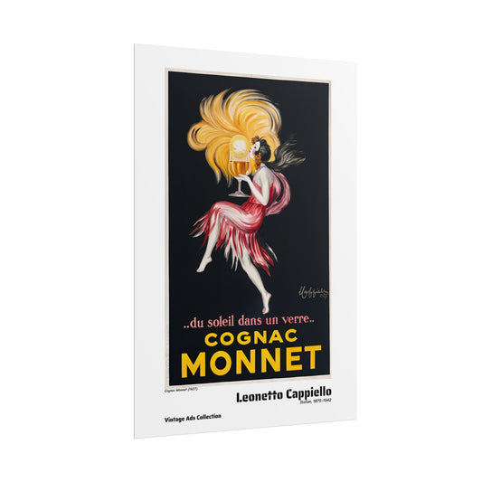 Cognac Monnet (1927) by Leonetto Cappiello / Affiche imprimée - Série Vintage Ads Collection