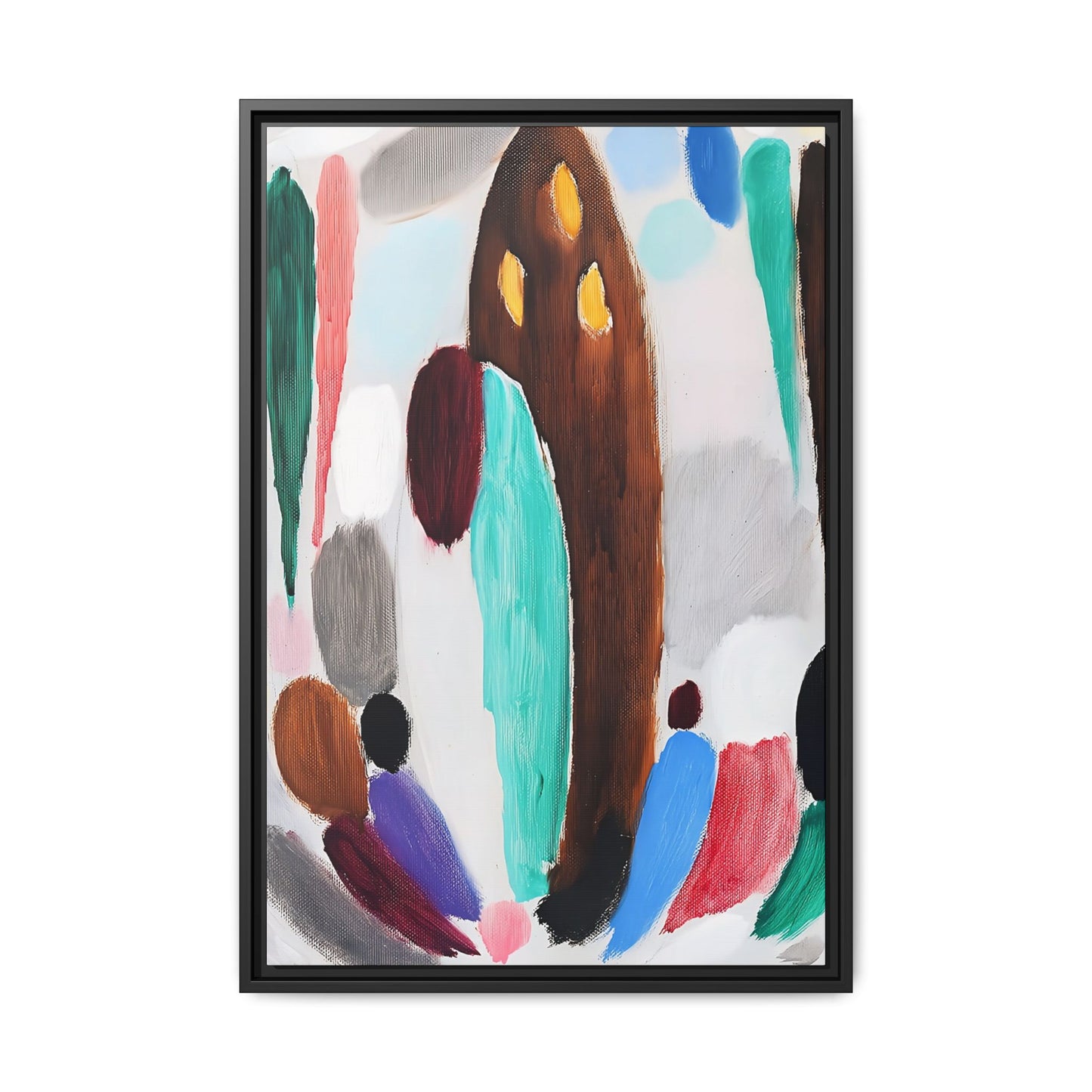 Ascona - Variation (Ca. 1919) by Alexej von Jawlensky / Toile encadrée sur caisse américaine