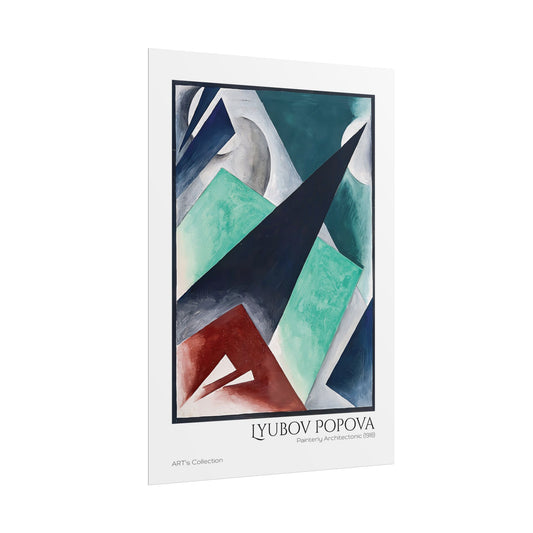 Painterly Architectonic (1918) by Lyubov Popova / Affiche imprimée - Série ART's Collection