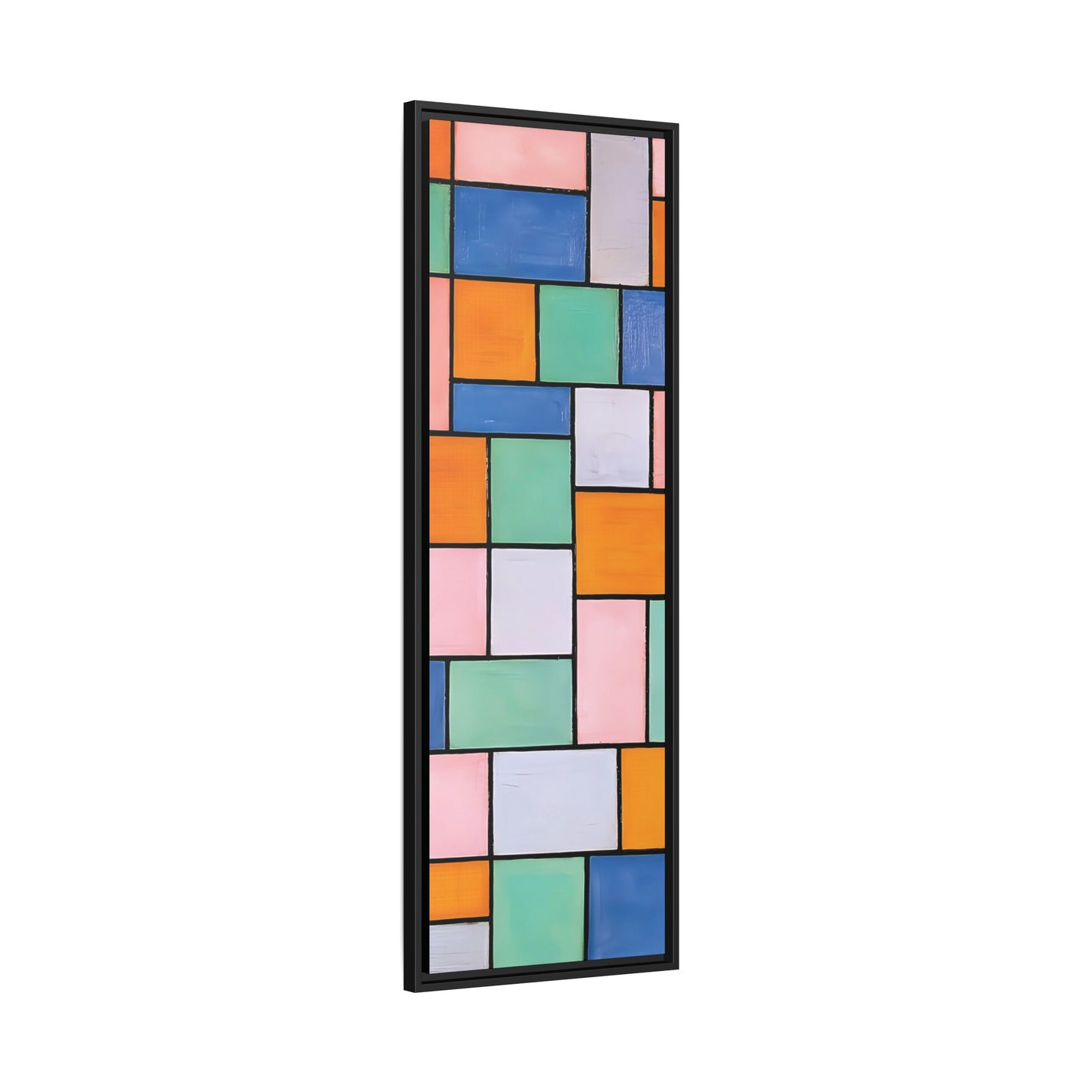 Composition in dissonances (1919) by Theo van Doesburg / Toile encadrée sur caisse américaine