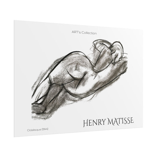 Odalisque (1944) by Henry Matisse / Affiche imprimée - Série ART's Collection