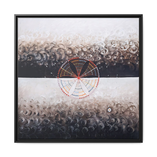 The Swan, No. 10, Group IX-SUW (1915) by Hilma af Klint / Toile encadrée sur caisse américaine