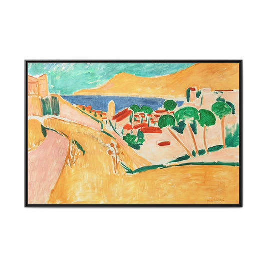 Collioure en août (autour de 1911) by Henri Matisse / Toile encadrée sur caisse américaine