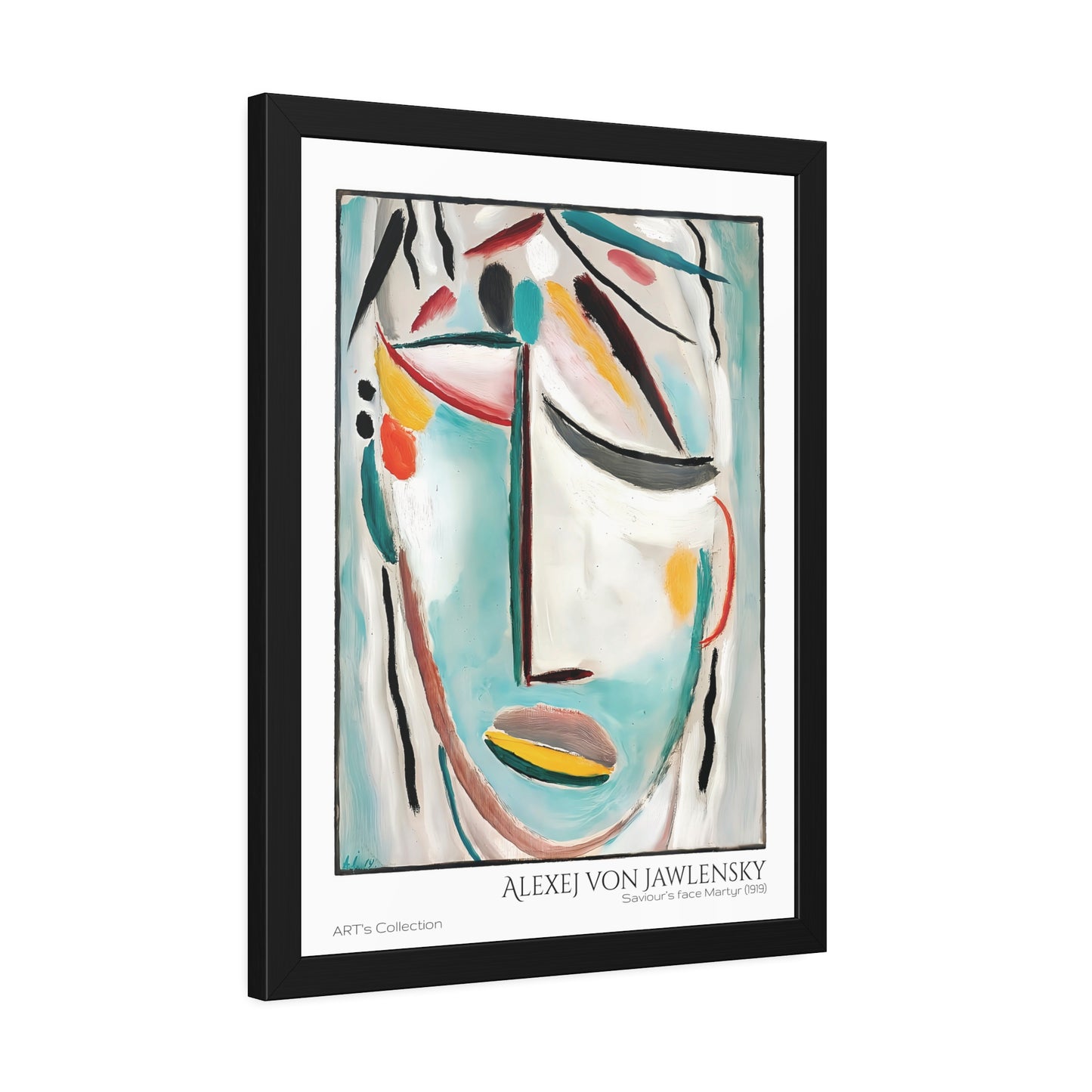 Saviour's face Martyr (1919) by Alexej von Jawlensky / Affiche Encadrée série ART's Collection