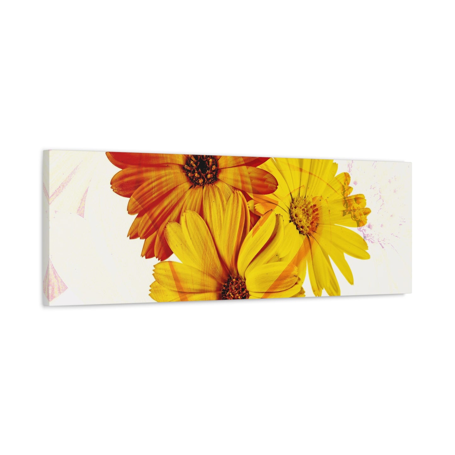 Collection Signature "FLORAL Numéro 13" sur Toile Fine Art sur Toile / Epaisseur 3,2cm - 1'25 po