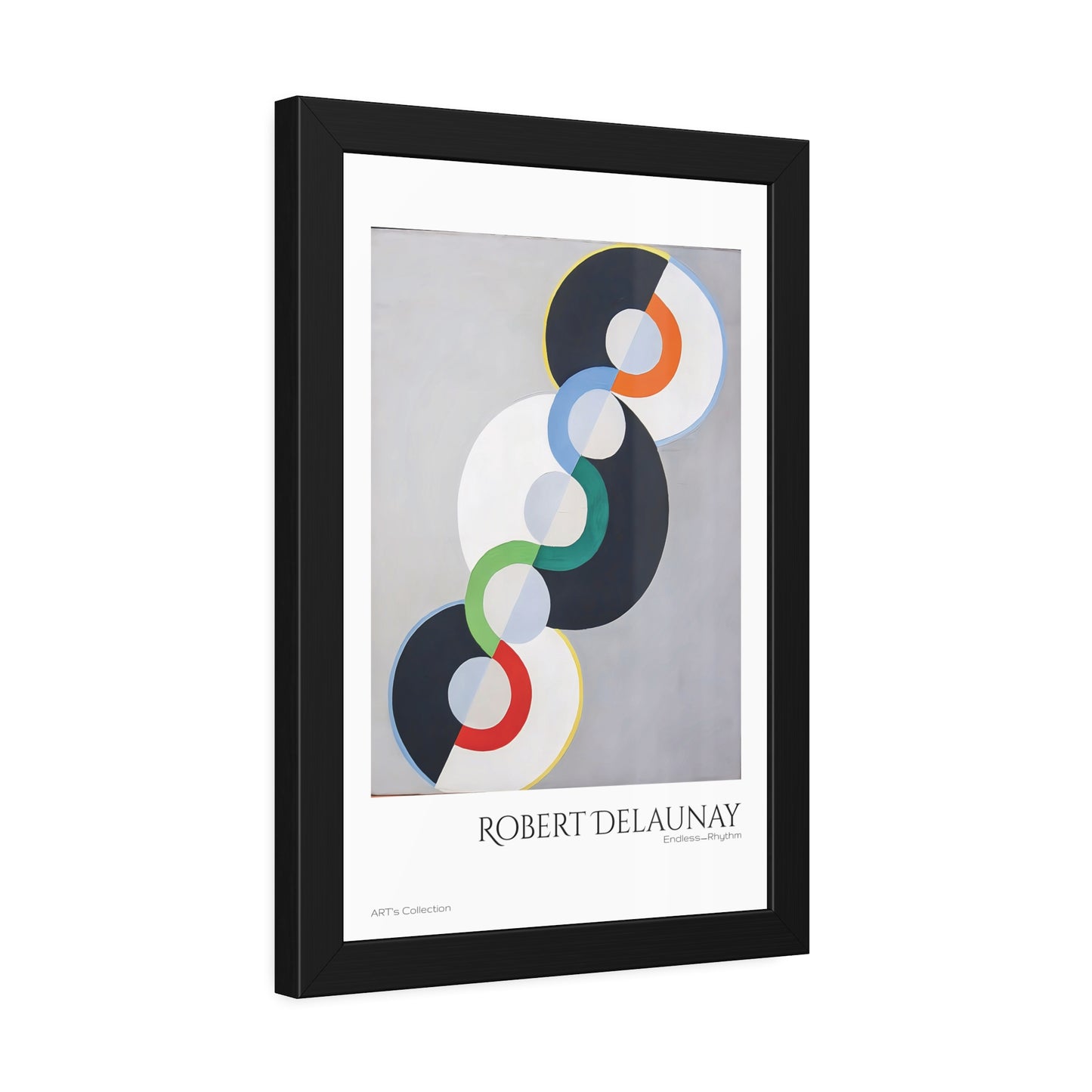 Endless_Rhythm by Robert Delaunay / Affiche Encadrée série ART's Collection