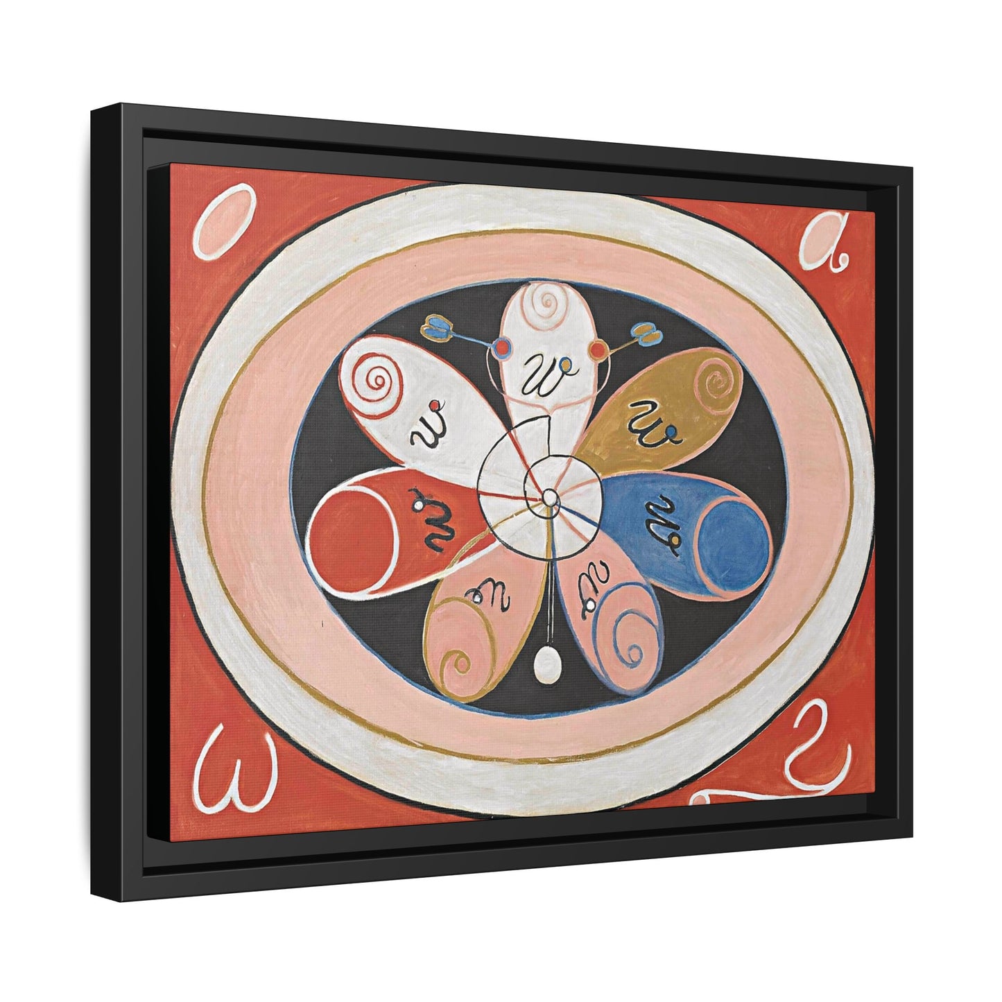 Evolution, No. 15, Group IV, The Seven-pointed Stars (1907) byHilma af Klint / Toile encadrée sur caisse américaine