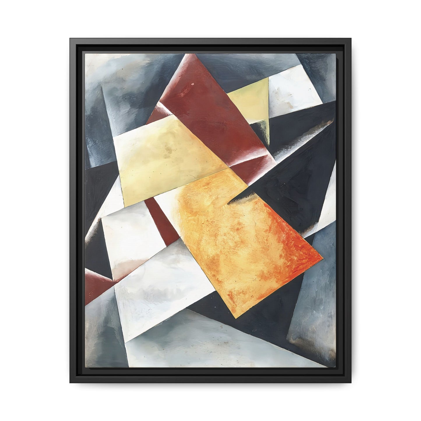 Painterly Architectonic (1919) by Lyubov Popova / Toile encadrée sur caisse américaine