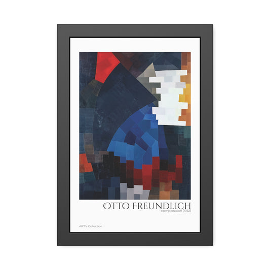 Composition (1932) by Otto Freundlich / Affiche Encadrée série ART's Collection