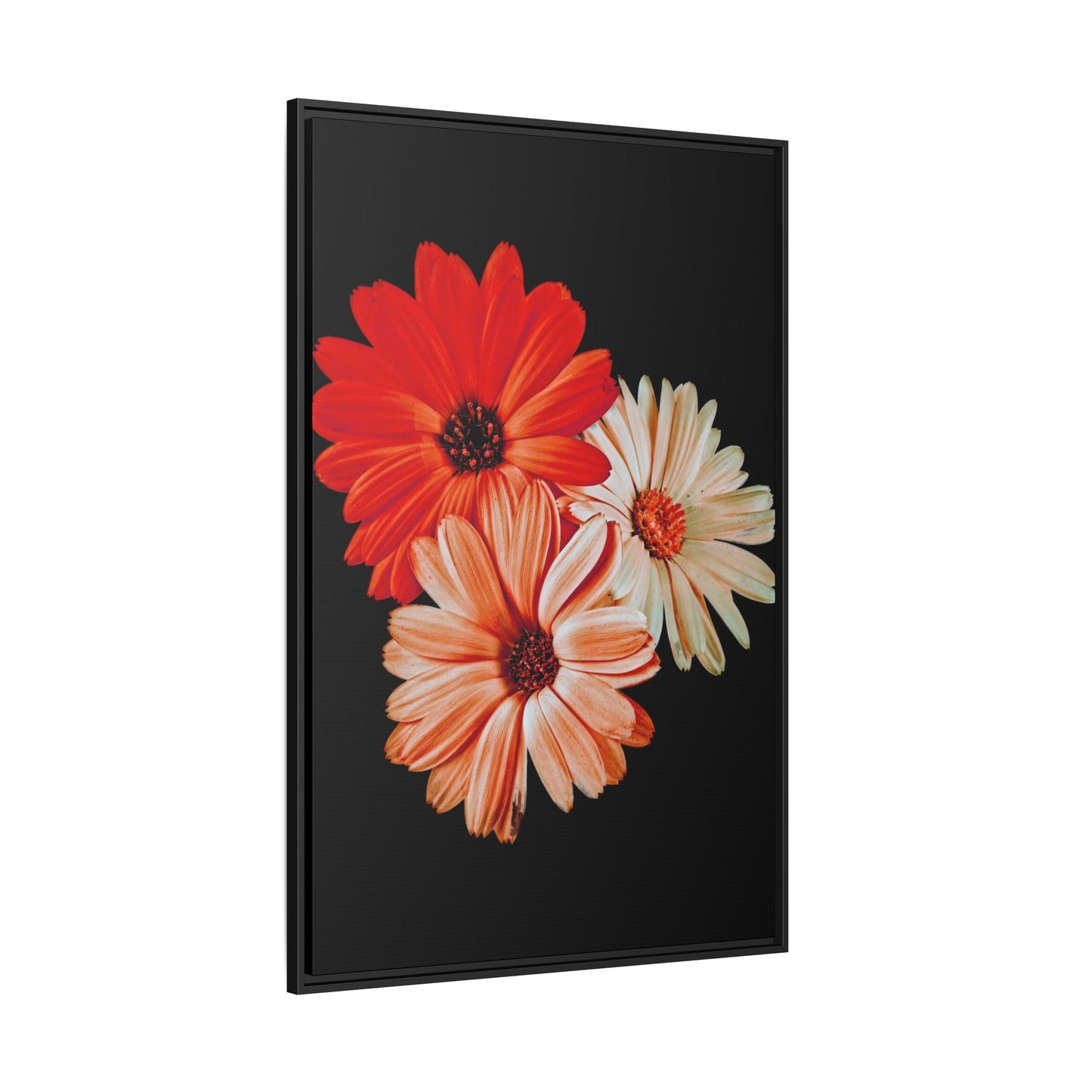 Collection Signature "FLORAL Numéro 7" sur Toile encadrée avec caisse américaine