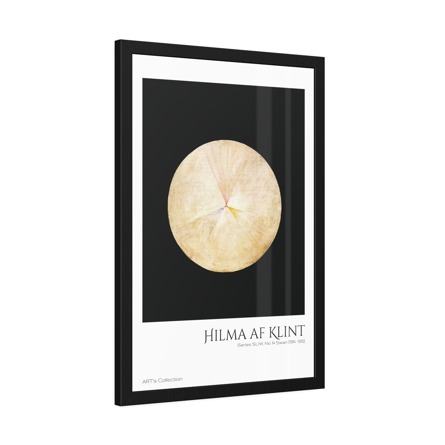 Series SUW, No 14 Swan (1914 -1915) by Hilma af Klint / Affiche Encadrée série ART's Collection