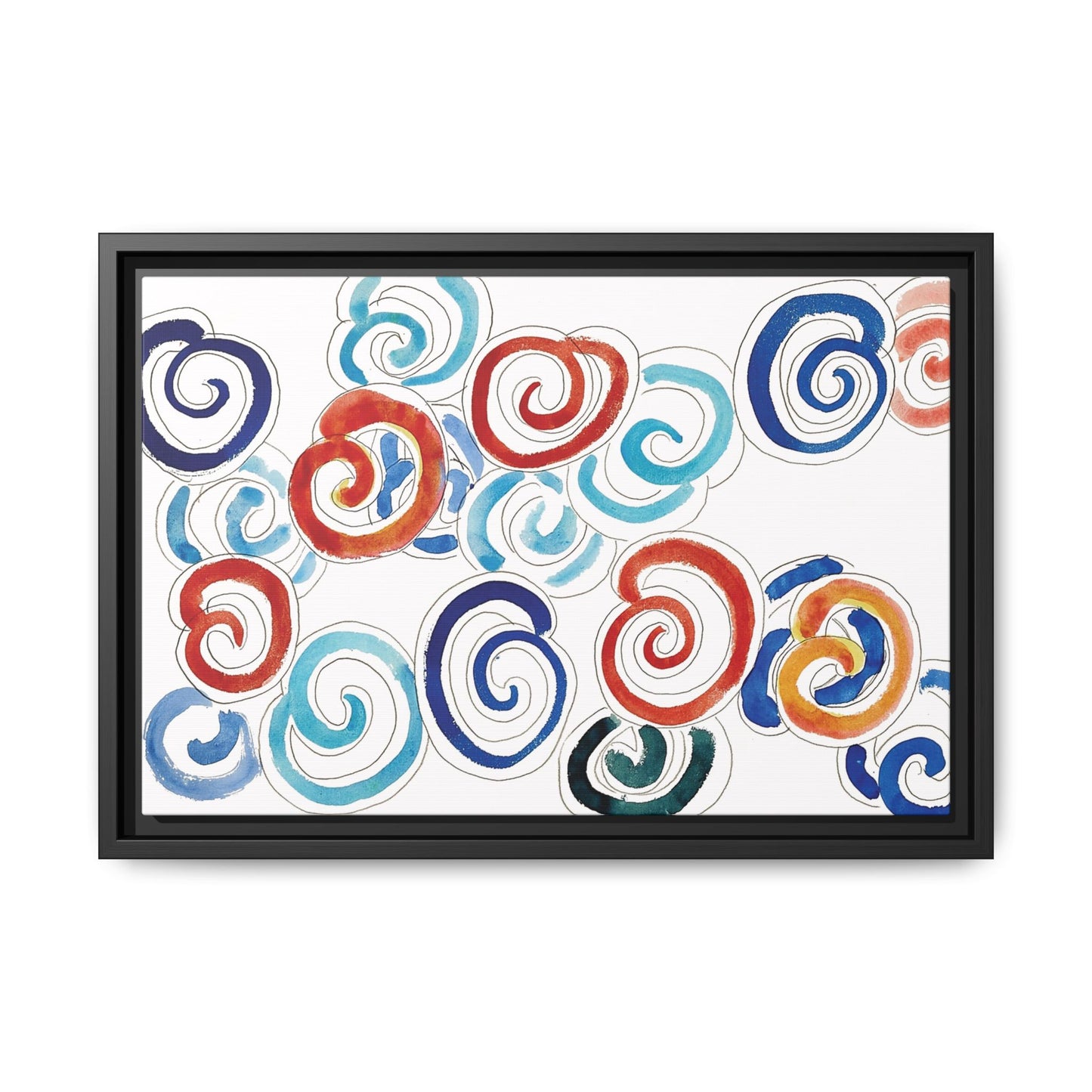 Escargots (1953) by Henri Matisse / Toile encadrée sur caisse américaine