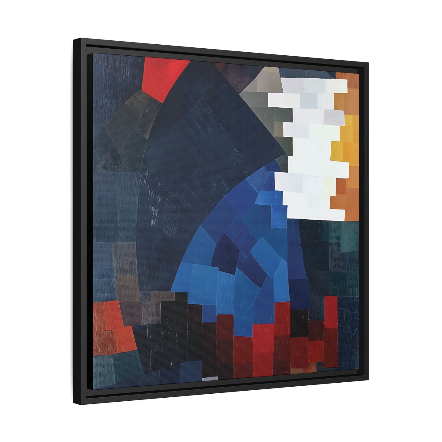 Composition (1932) by Otto Freundlich / Toile encadrée sur caisse américaine