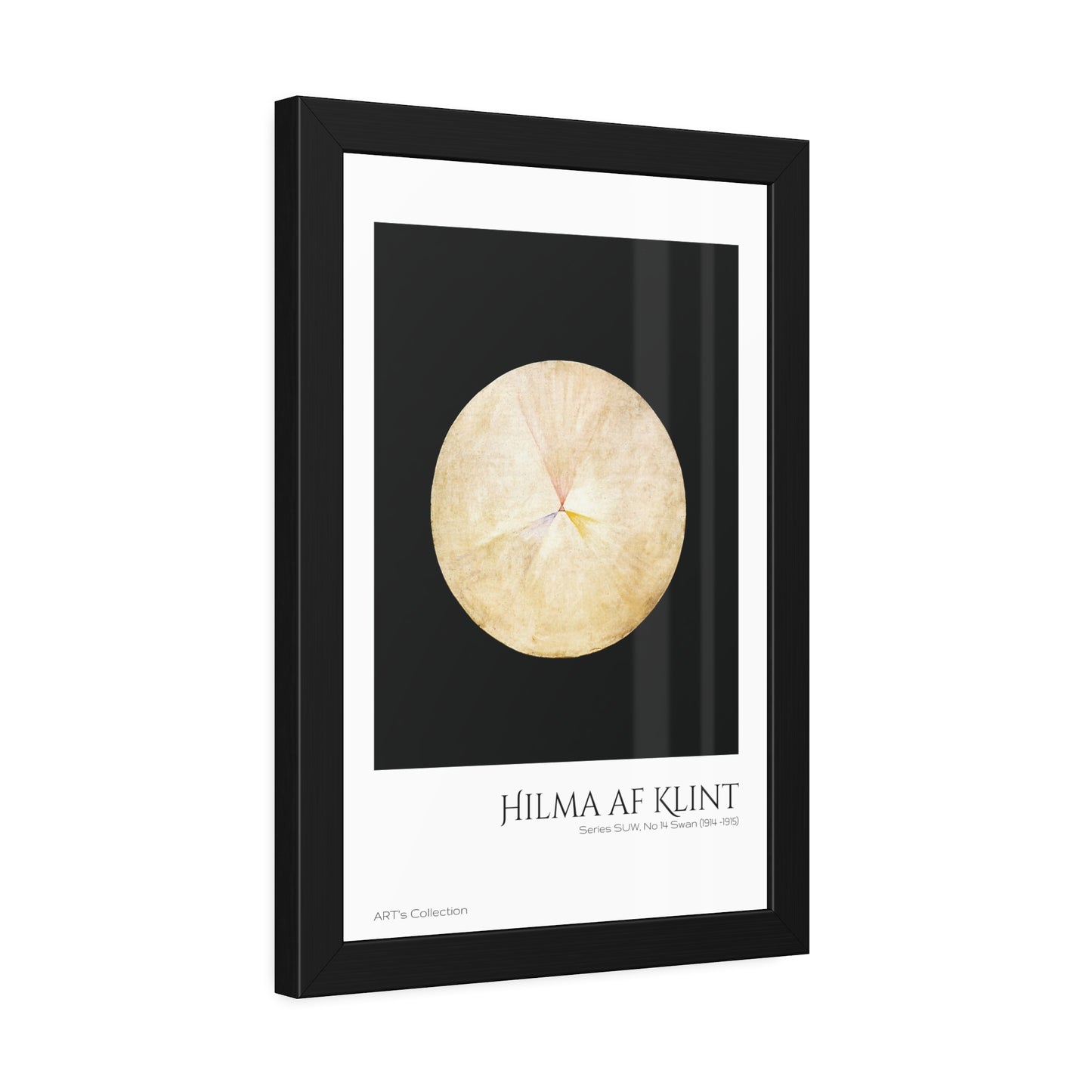 Series SUW, No 14 Swan (1914 -1915) by Hilma af Klint / Affiche Encadrée série ART's Collection