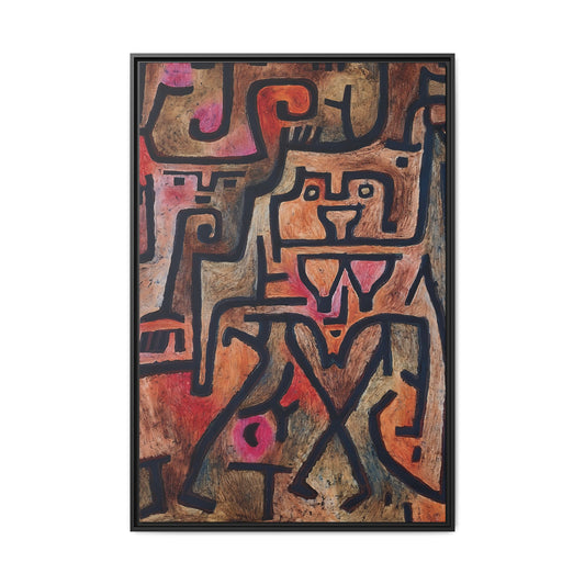 Forest Witches (1938) by Paul Klee / Toile encadrée sur caisse américaine