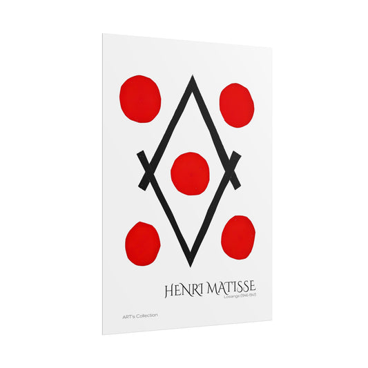 Losange (1946-1947) by Henri Matisse / Affiche imprimée - Série ART's Collection
