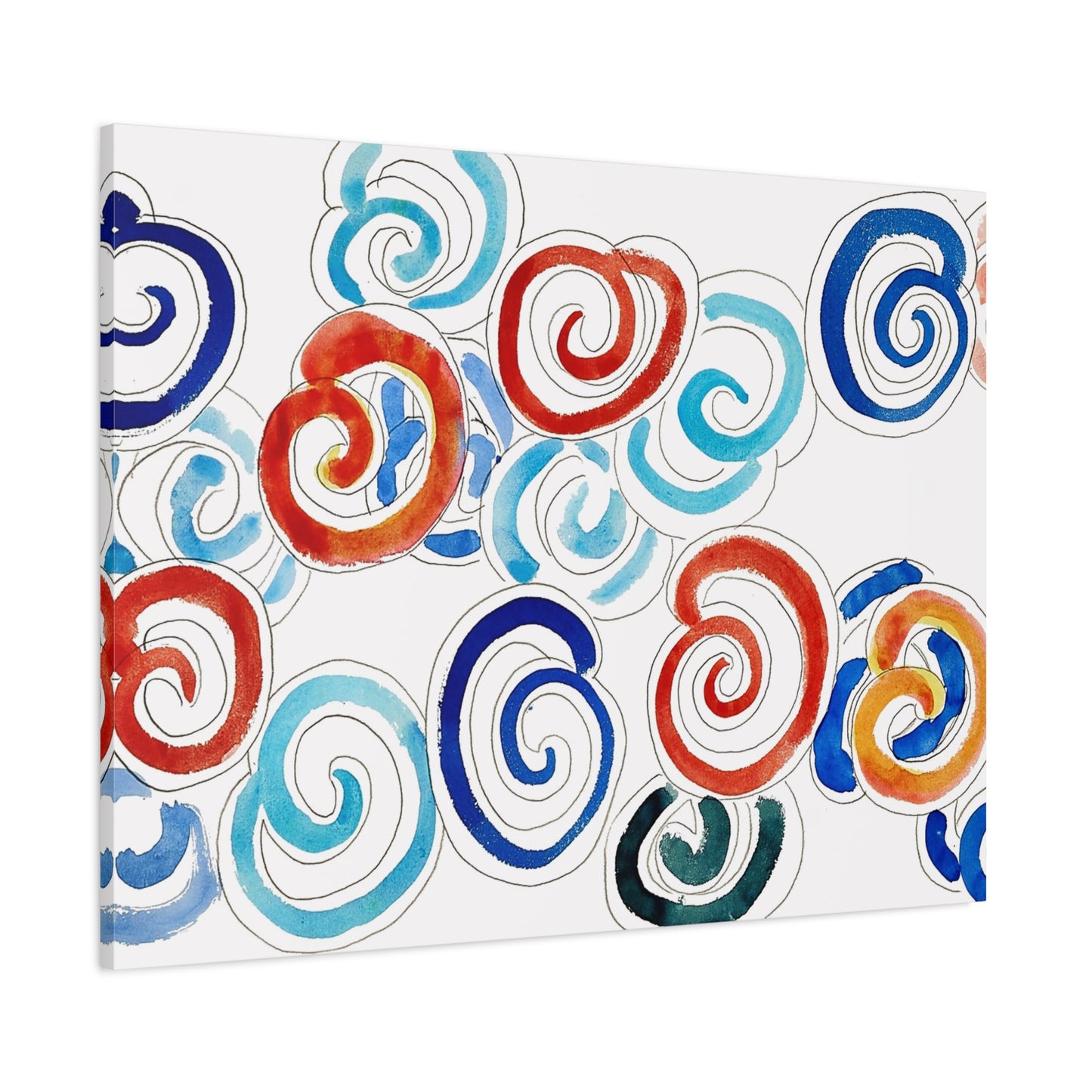Escargots (1953) by Henri Matisse / Reproduction Fine Art sur Toile / Flanc Large Epaisseur 3.2 cm - 1.25 inch