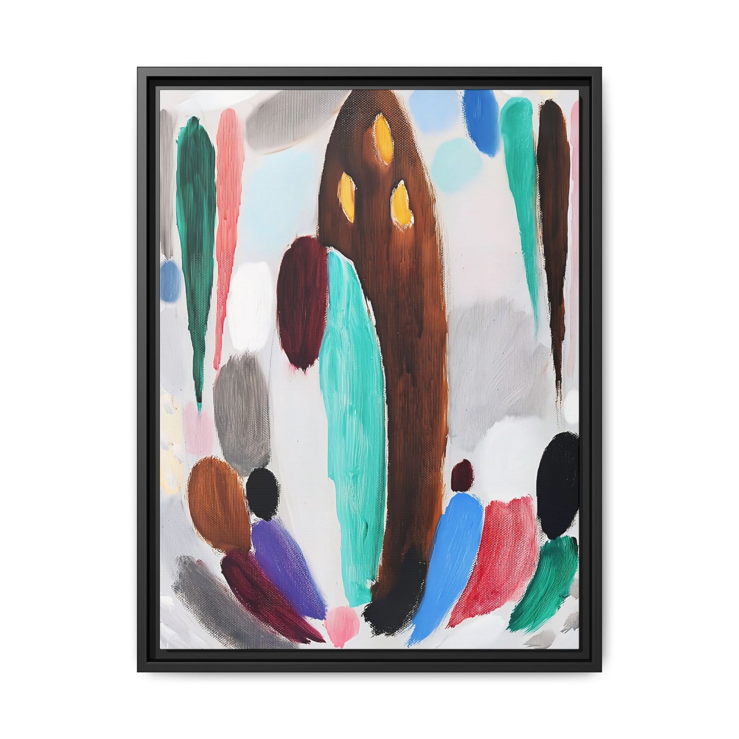 Ascona - Variation (Ca. 1919) by Alexej von Jawlensky / Toile encadrée sur caisse américaine