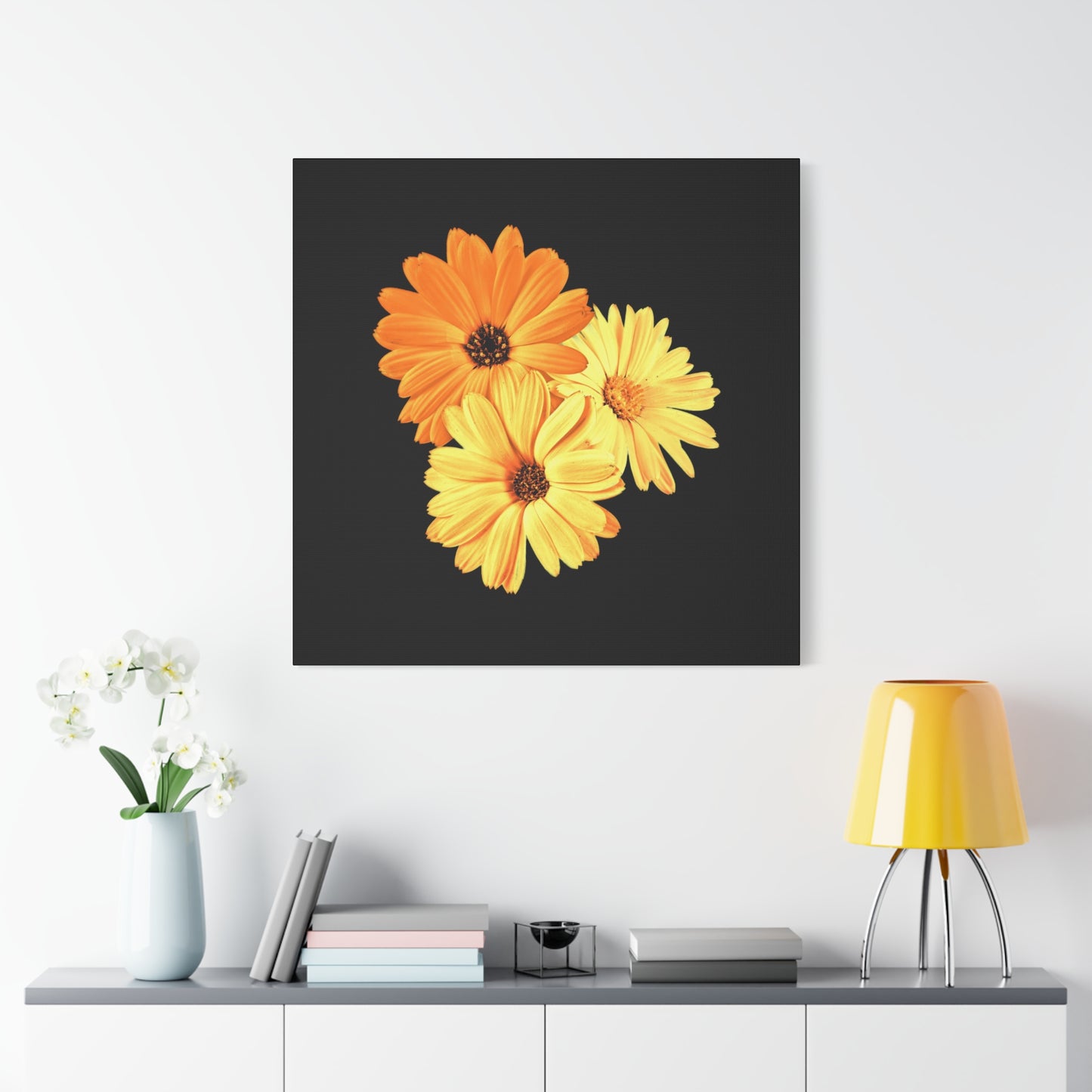 Collection Signature "FLORAL Numéro 8" sur Toile Fine Art sur Toile / Epaisseur 3,2cm - 1'25 po