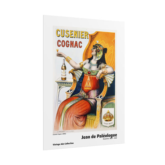 Cusenier Cognac (1898) by Jean de Paléologue / Affiche imprimée - Série Vintage Ads Collection