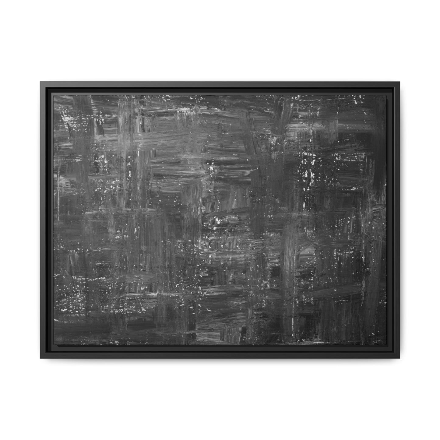 Tableau Intemporel Ardoise Soft "Série Sign Collections" / Toile encadrée sur caisse américaine