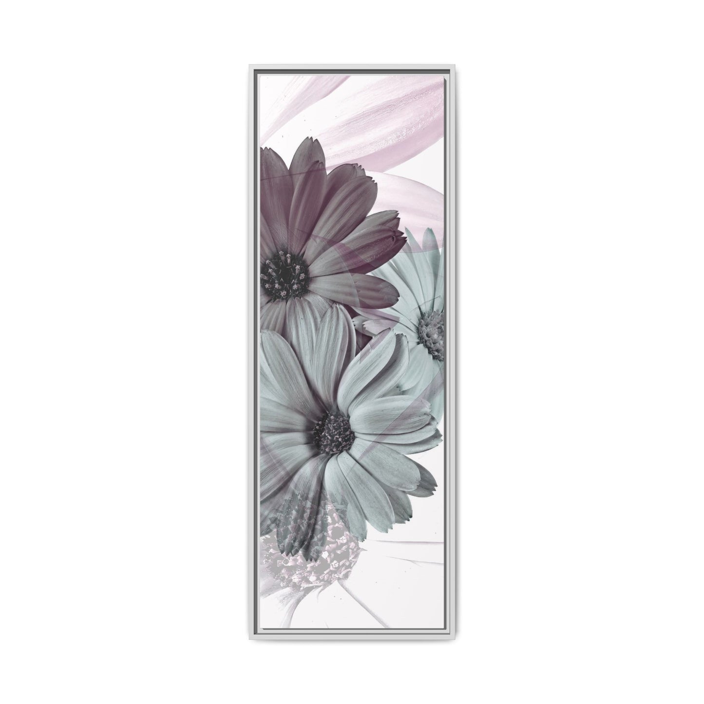 Collection Signature "FLORAL Numéro 15" sur Toile encadrée avec caisse américaine