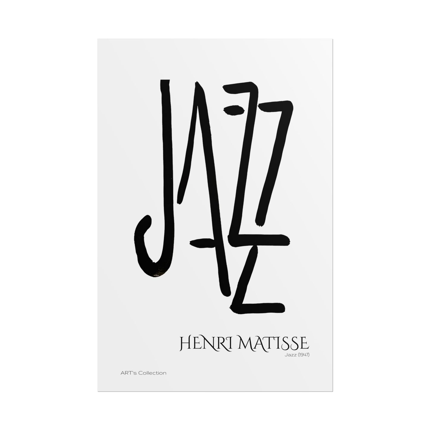 Jazz - Titre (1947) by Henri Matisse / Affiche imprimée - Série ART's Collection
