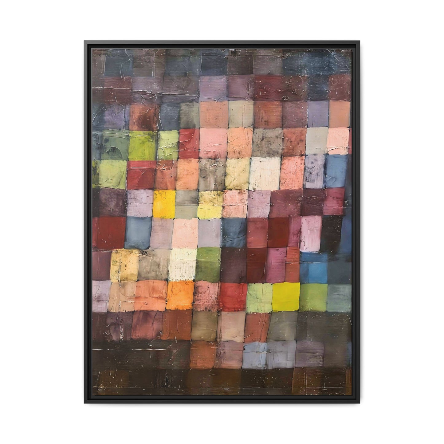 Ancient Sound (1925) by Paul Klee / Toile encadrée sur caisse américaine