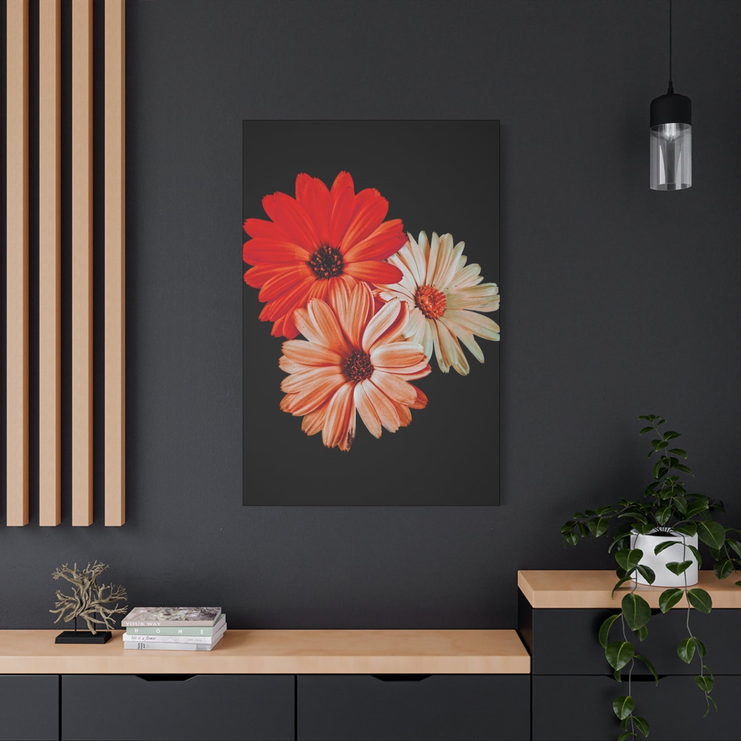 Collection Signature "FLORAL Numéro 7" sur Toile Fine Art sur Toile / Epaisseur 3,2cm - 1'25 po