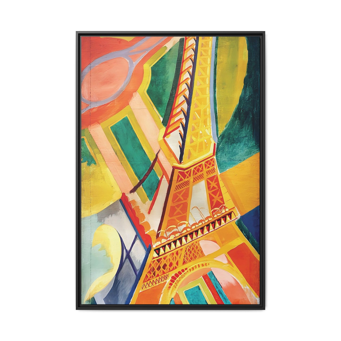 Tour Eiffel (1926) by Robert Delaunay / Toile encadrée sur caisse américaine