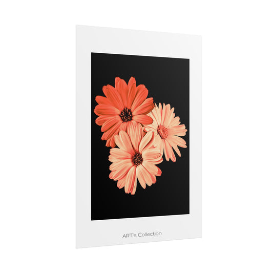 Collection Signature "FLORAL Numéro 6" sur Affiche imprimée - Série ART's Collection