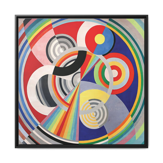 Rythme Numéro 1 (1938) by Robert Delaunay / Toile encadrée sur caisse américaine