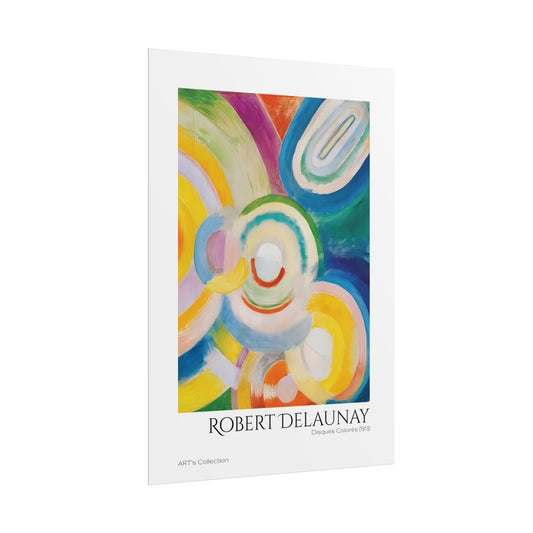 Disques Colorés (1913) by Robert Delaunay / Affiche imprimée - Série ART's Collection