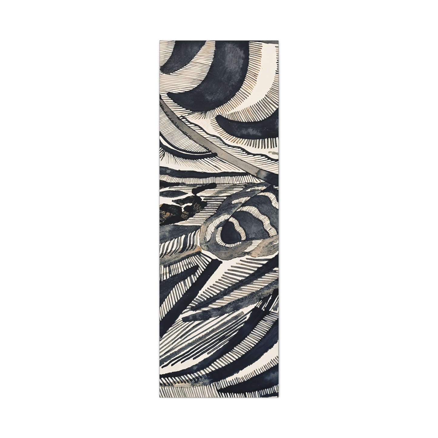 Landschaft (1918) by Otto Freundlich / Reproduction Fine Art sur Toile / Epaisseur 3.2 cm - 1.25 inch