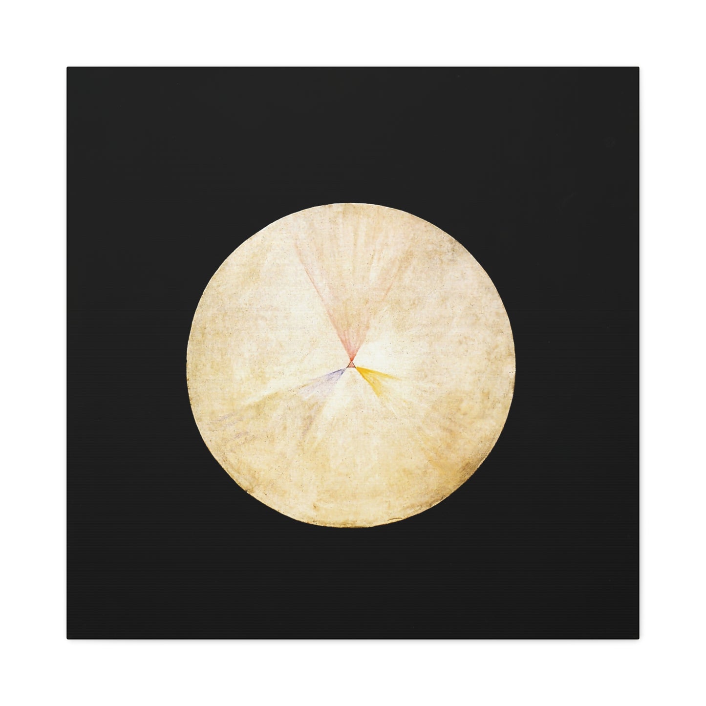 Series SUW, No 14 Swan (1914 -1915) by Hilma af Klint / Reproduction Fine Art sur Toile / Large Epaisseur 3.2 cm - 1.25 inch