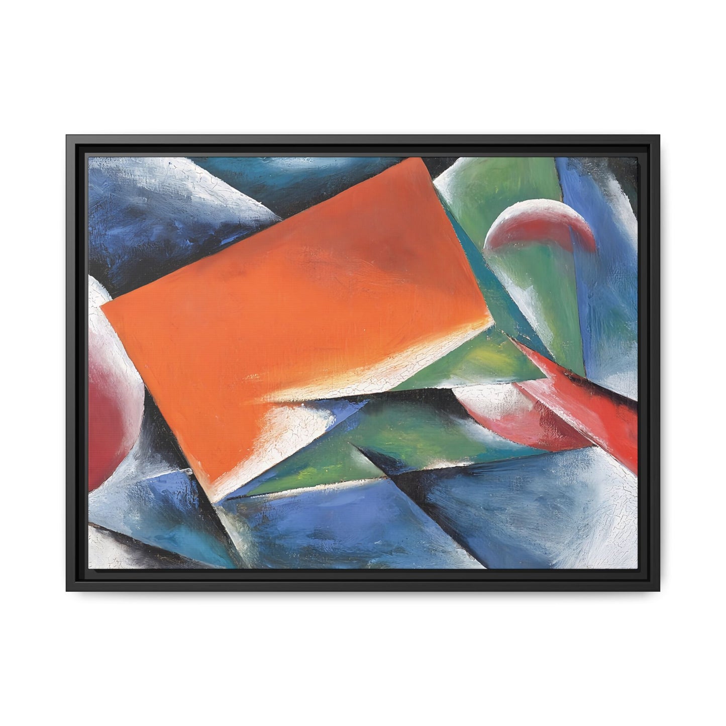 Architectonic Painting (1917) by Lyubov Popova / Toile encadrée sur caisse américaine