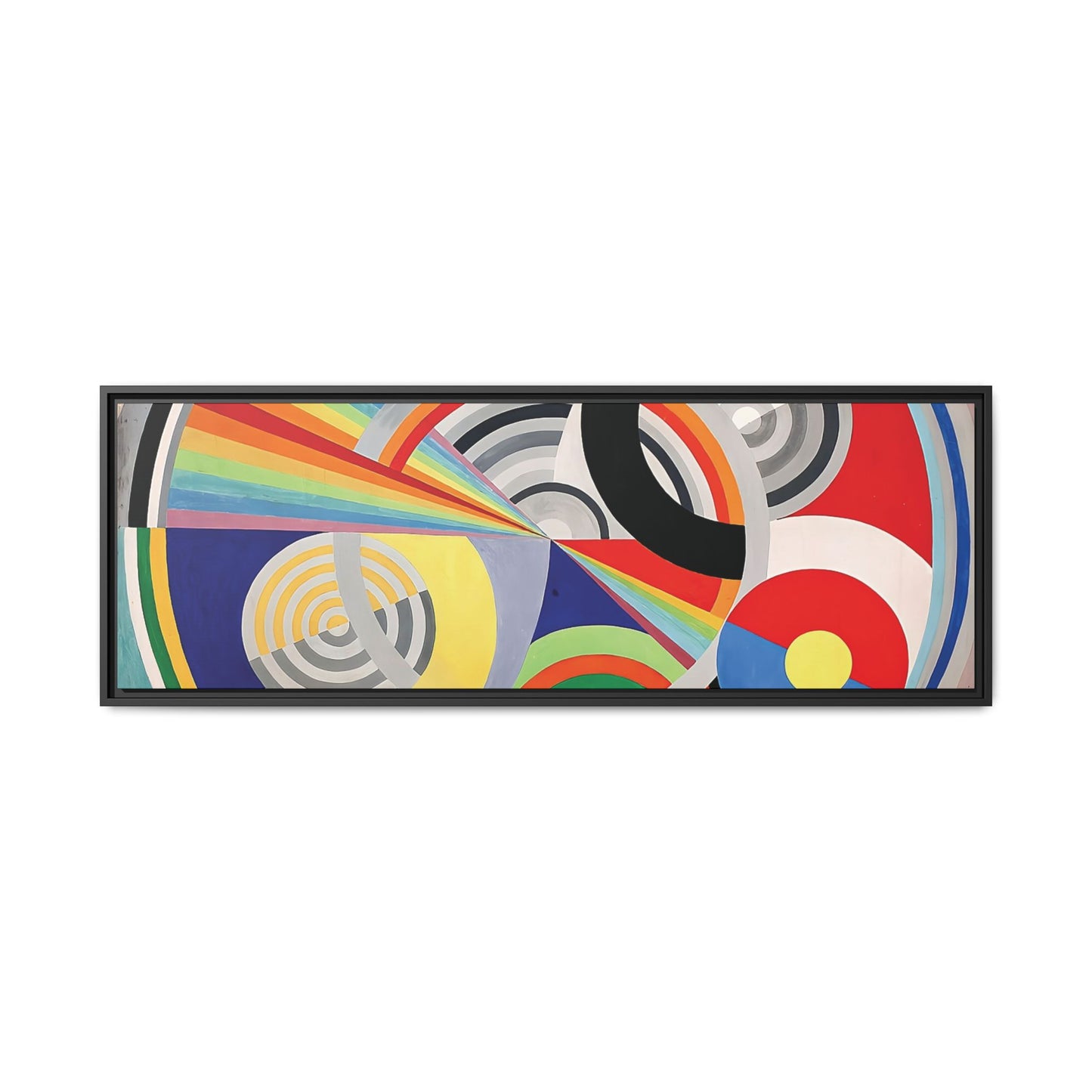 Rythme Numéro 1 (1938) by Robert Delaunay / Toile encadrée sur caisse américaine
