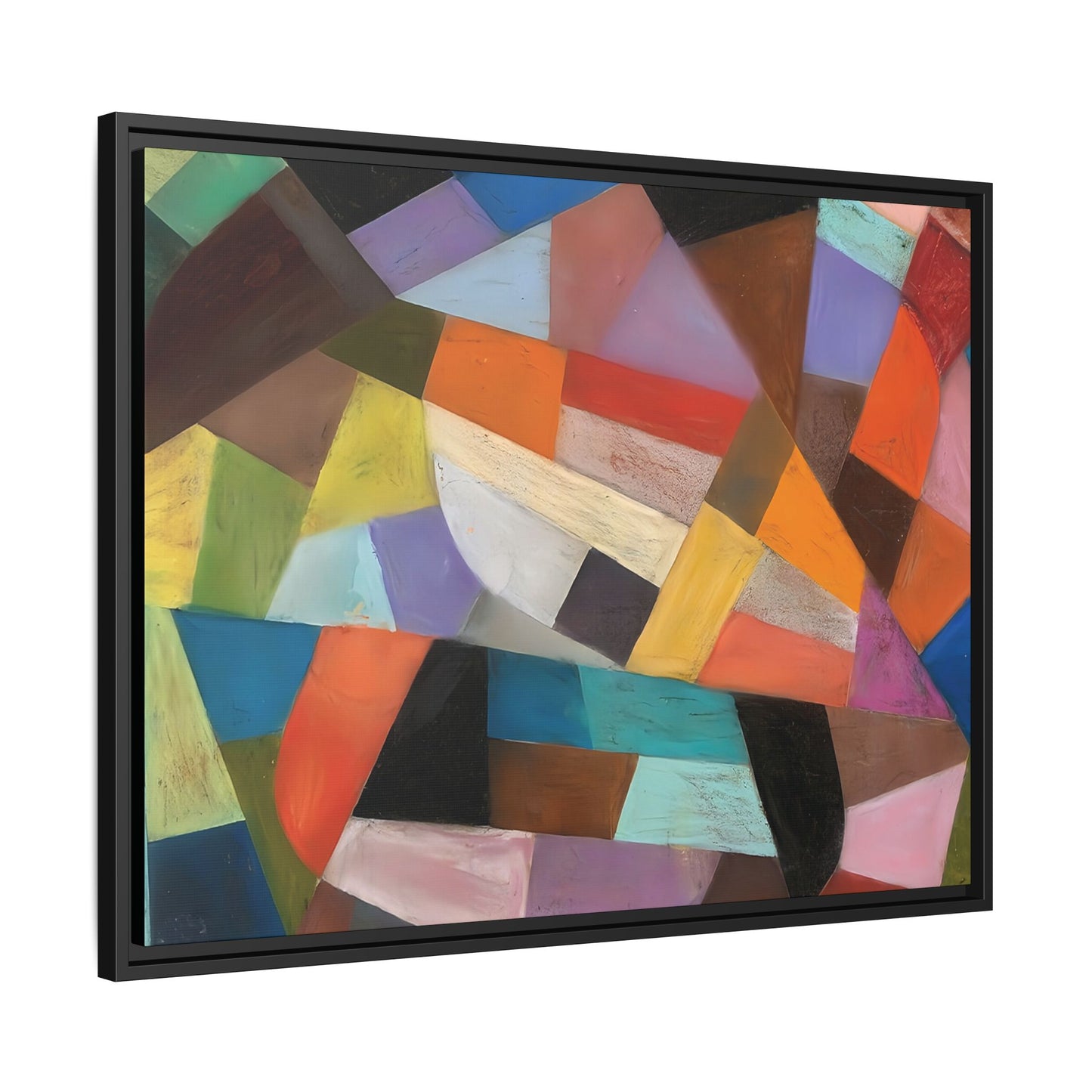 Untitled (1938) by Otto Freundlich / Toile encadrée sur caisse américaine