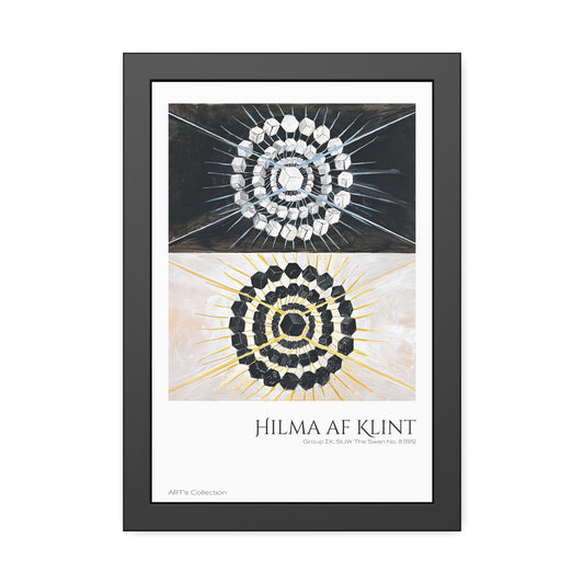 Group IX, SUW The Swan No. 8 (1915) by Hilma af Klint / Affiche Encadrée série ART's Collection