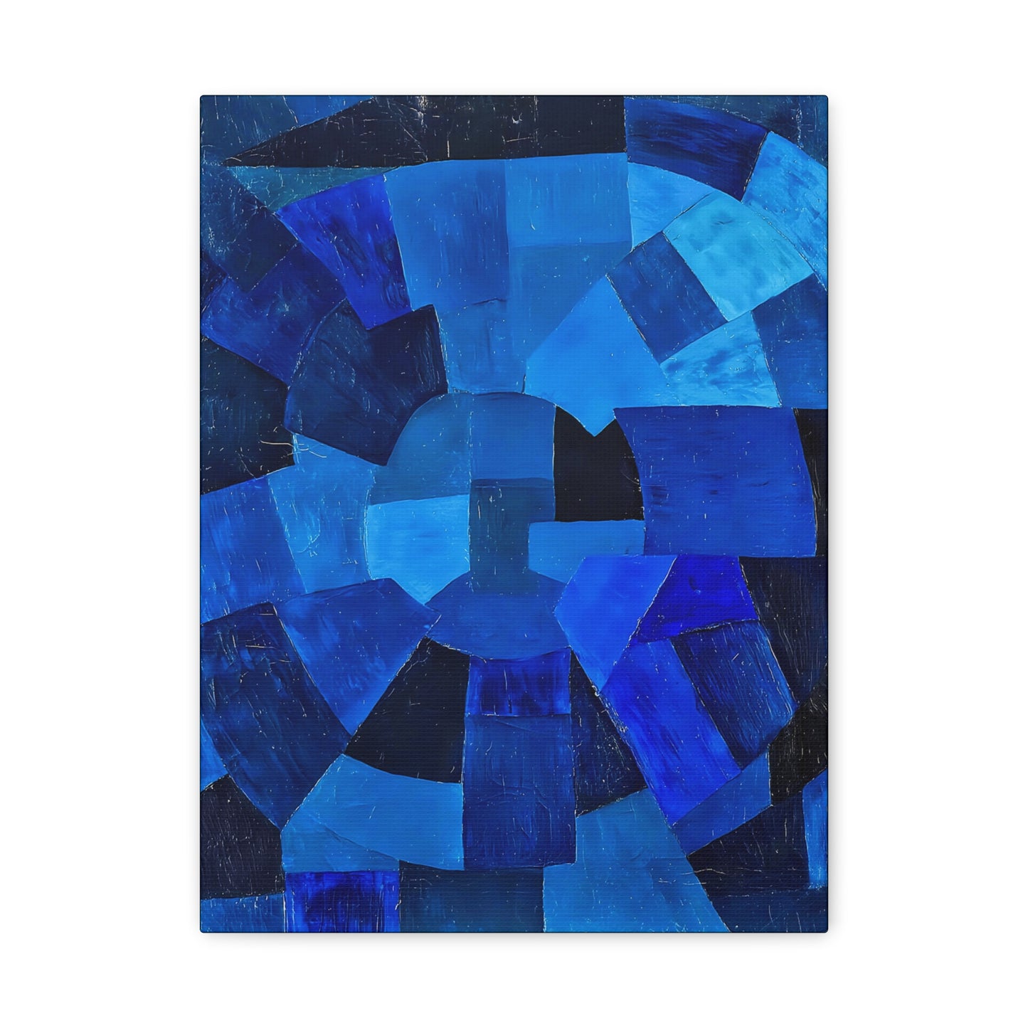 Komposition in Blau (1931) by Otto Freundlich / Reproduction Fine Art sur Toile / Epaisseur 3,2cm - 1'25 po
