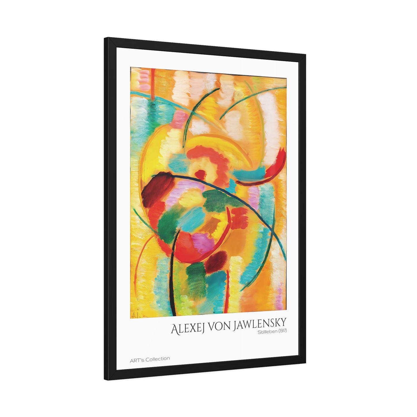 Stillleben (1917) by Alexej von Jawlensky / Affiche Encadrée série ART's Collection