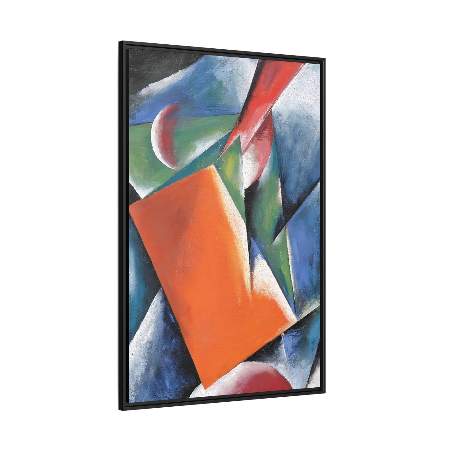 Architectonic Painting (1917) by Lyubov Popova / Toile encadrée sur caisse américaine